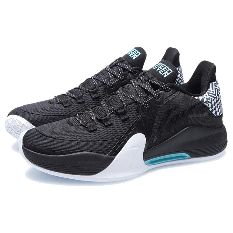 Li Ning Speed 7 Low top Textile, Synthetic Leather Rebound Cushioning Abrasion Resistant Slip Resistant ABPR007-5