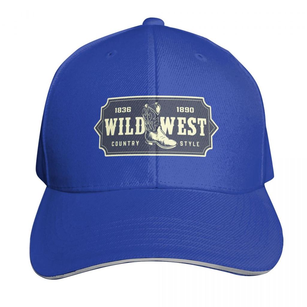 The Wild West Country Style Baseball Cap Hood Luxury Unisex Hat Golf Wear Cute Women Beach Fashion Unisexs