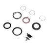 Bike Bearing Headset Aluminum Alloy 41.842?52mm Bicycle Tapered Tube Headset for Mountain Road Bike