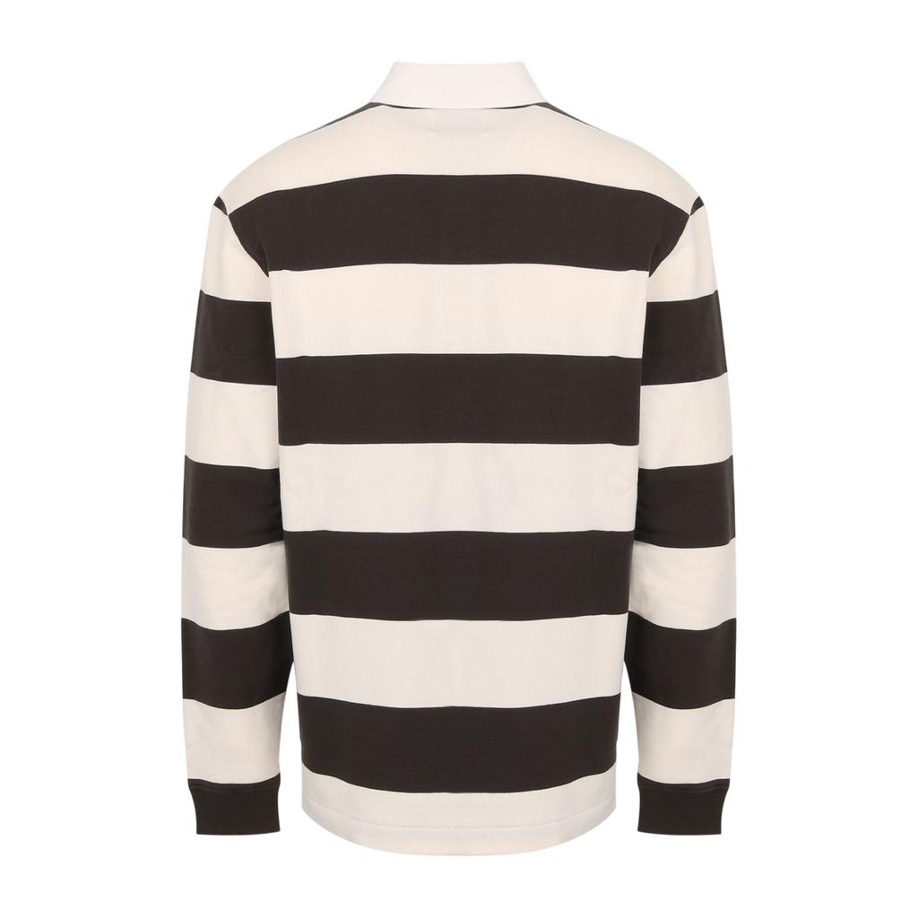 Jack Wills Mens Jersey Collared Relaxed Fit Long-Sleeved Rugby Shirt