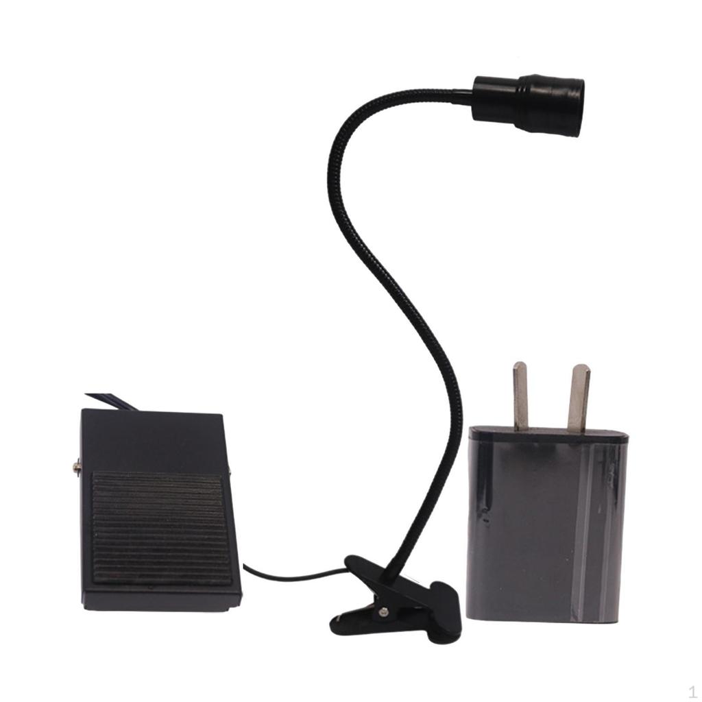 Lash Light for Eyelash with Foot Pedal,5W,Professional Flexible Gooseneck,LED Lamp Portable