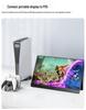 15.6" Portable Monitor: Expand Your Laptop or Game with HD IPS(Screen)