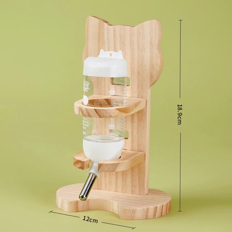 

Leak-Proof Vertical Water Dispenser with Roller Ball for Hamsters, Guinea Pigs, and Rabbits