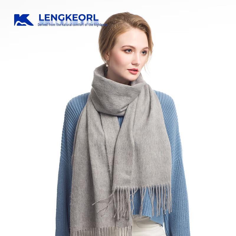 Lingke Women's 100% Wool Autumn/Winter Scarf