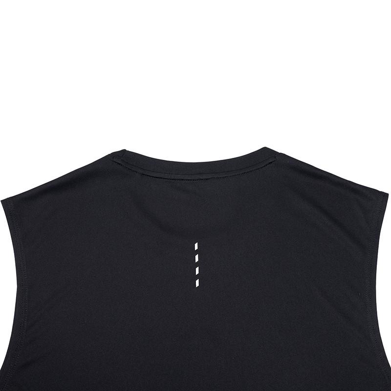 Li Ning Fashionable Breathable Reversible Sleeveless Vest Men tops Black AVSW111-2