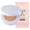 Tone Fit Sun Vegan Tone-Up Sun Cushion 12g + Refill 12g Set SPF50+ PA++++, 1 Pcs