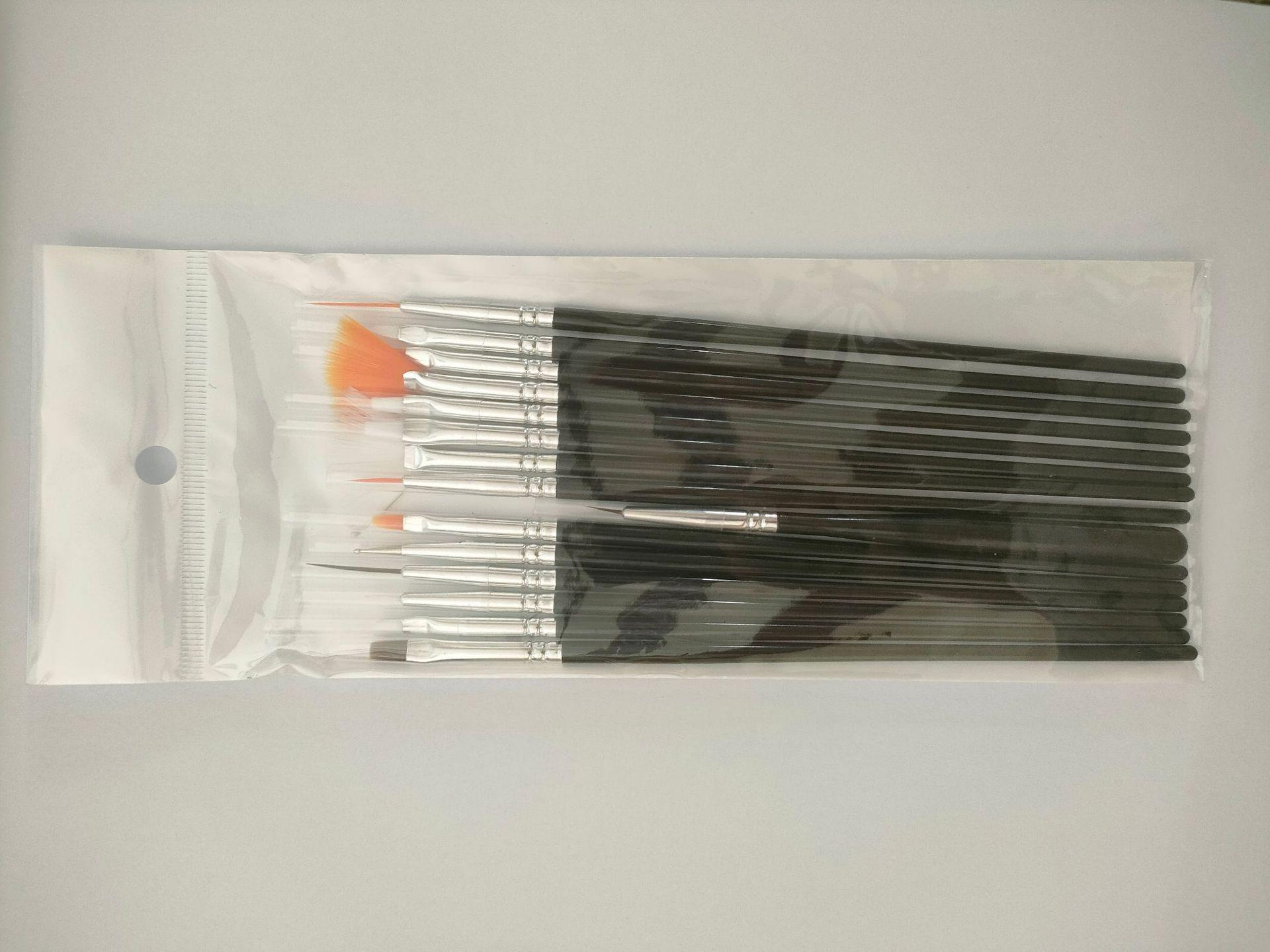

15-Piece Nail Art Brush and Pen Set