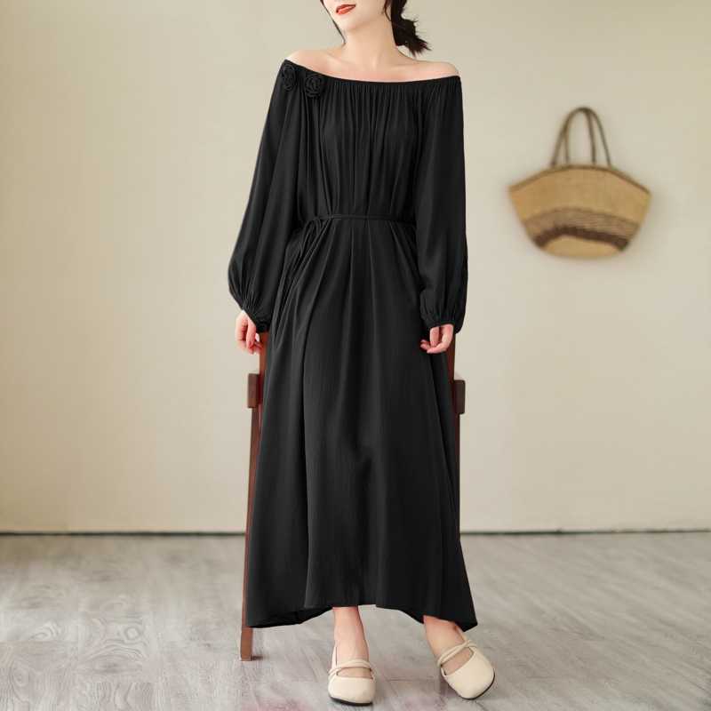 Loose Knee Length Dress