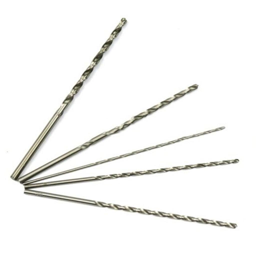 2-5mm Drill Bit Extra Long Straight Shank Set Wood High Hardness Workshop