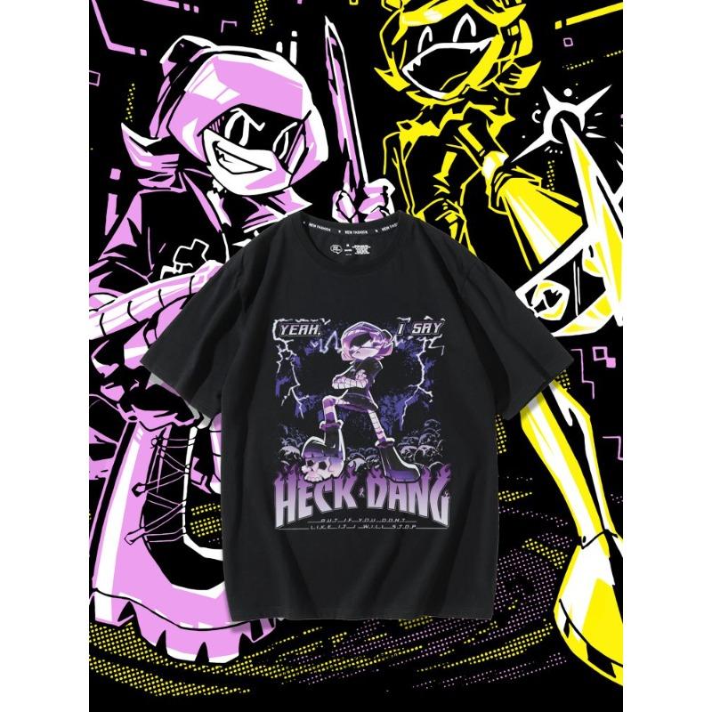 ZX Tričko Anime Murder Drones Trička Dámské Tričko Vtipné Manga Unisex Vysoce Kvalitní Vintage Grafické Topy ACG tričko