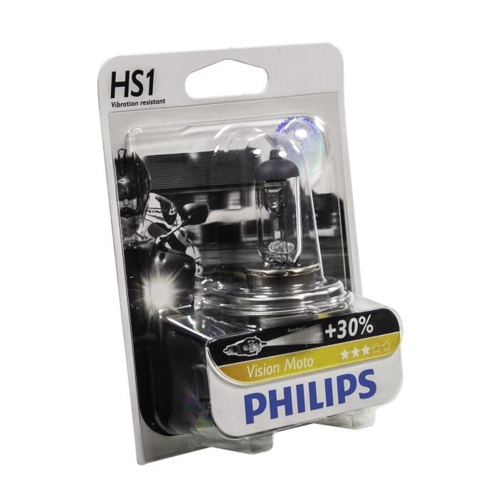 PHILIPS Ampoule halogène Moto Vision HS1 - 12V - 35W
