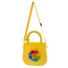 Silicone Handbag For A Girl With A Detachable Flower