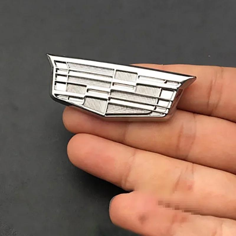 Adesivo Metallo per Auto Emblema Distintivo Anteriore Posteriore Laterale per Logo Cadillac Escalade CTS ATS SRX XTS XT5 STS CT5 CT6 BLS XLR Accessori