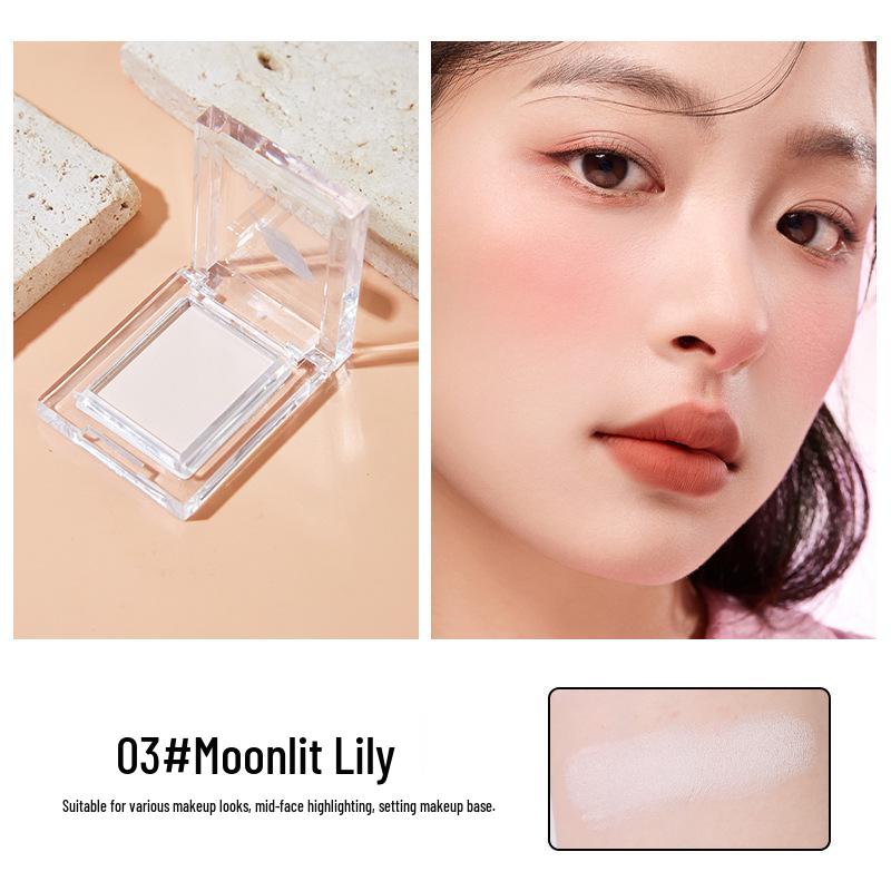 Charming Low-Saturation Pearlescent Matte Eyeshadow and Blush for Women