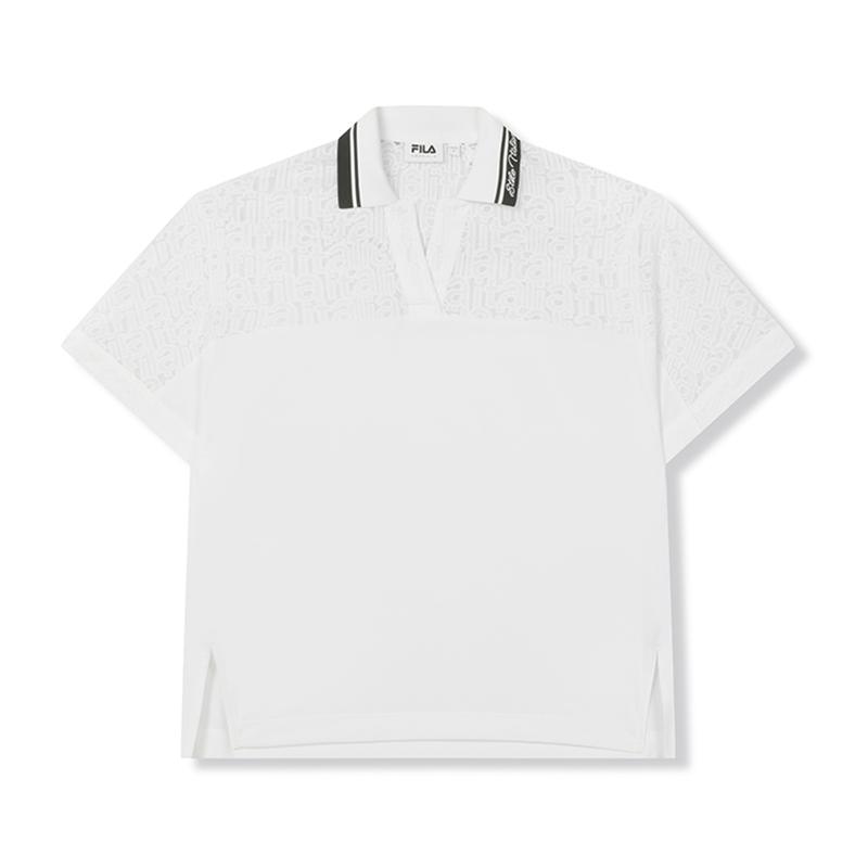 

Новые женские поло FILA стандартного белого цвета F11W434101FWT 165/84A/M