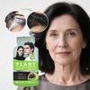SEVICH 30ml×10 Stück Haarfärbeshampoo zur Grauhaarabdeckung, Pflanzenbasiertes Haarfärbeshampoo, Schnellfärbendes Shampoo in Sachets, Naturschwarz