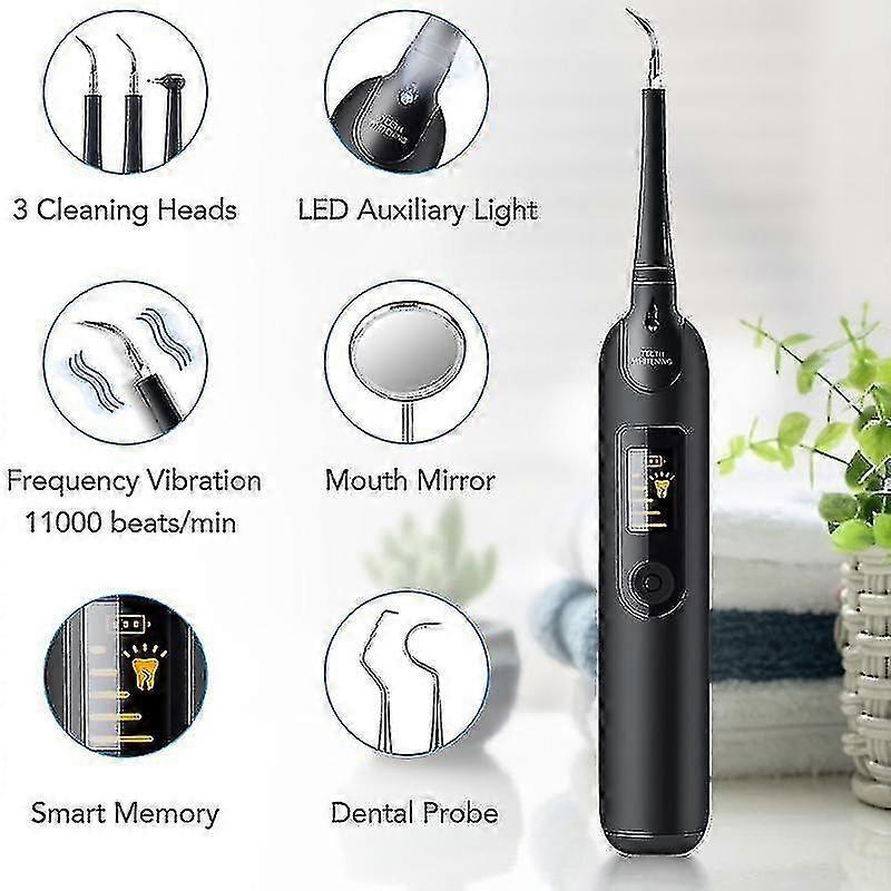 Electric Scaler, Sonic Scaler, Tartar Remover, Tooth Stain, Tooth Cleaning Tool