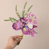 Simulated Bouquet Irises Doves Bouquet Realistic Silk Flowers Low Maintenance Fake Flower Bouquet Interior Decor