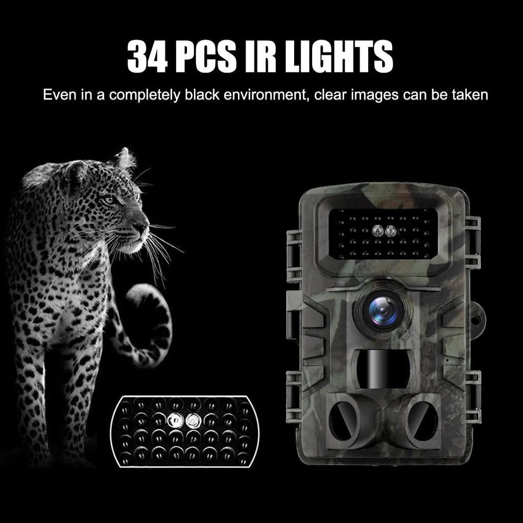 PR700 36MP 2.7K Wild Camera Trap Wireless Tracking Hunting Camera Monitoring for Wild Animal Observation Hunting Forest Fire Prevention
