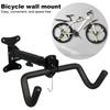 Bike Wall Mount Rack Wall Hook Road Hanging Rack MTB Bicycle Wall Hanger Hook Space Saving Foldable Cycling Rack W/ Rim Bondage