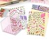 1Set Cartoon 3D Landscape Stickers Pocket Cabin Scene Stacking Pasting Stickers Diy Decoration Stickers Festival Birthday Gifts