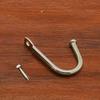 Kitchen Home Door Wall Hanger Mounted Towel Clothing Hat Coat Hook Holder+Screws