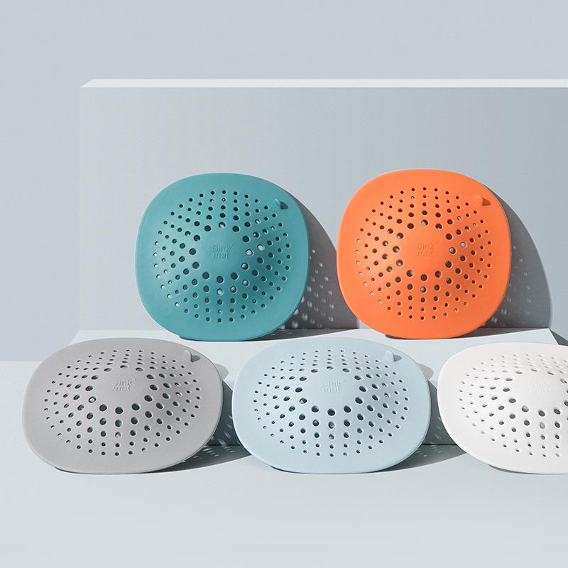 Household Sink Filter Cover Kitchen Sink Anti-Blocking Filter Mesh Bathroom Bathroom Filter Accessories