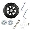 Suitcase Wheels Trolley Case Luggage Wheels Flexible Luggage Suitcase Swivel Wheels Mute Suitcase Replacement Wheels