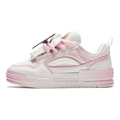 Pop Mart X Molly X Współpraca Program TV Buty Chleb Bez Cukru Niskie Buty Casualowe Damskie sneakersy Biało-Różowe 922348001-7