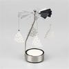 Metal Creative Candle Holder Rotating Candlestick Gift for Women Wife Children