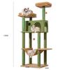 Cactus-Shaped Wooden Cat Tree