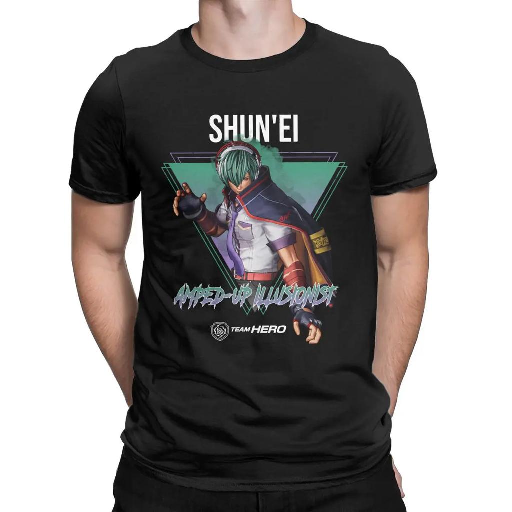 King of Fighters XVT t shirt Legendary Hungry Wolf Terry Bogard T-shirt Short Sleeve T-shirt  Unisex Unisex's graphic t shirts
