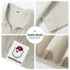 CHOCOOLATE It Men's Tencel Linen Polo Shirt & Shorts Set