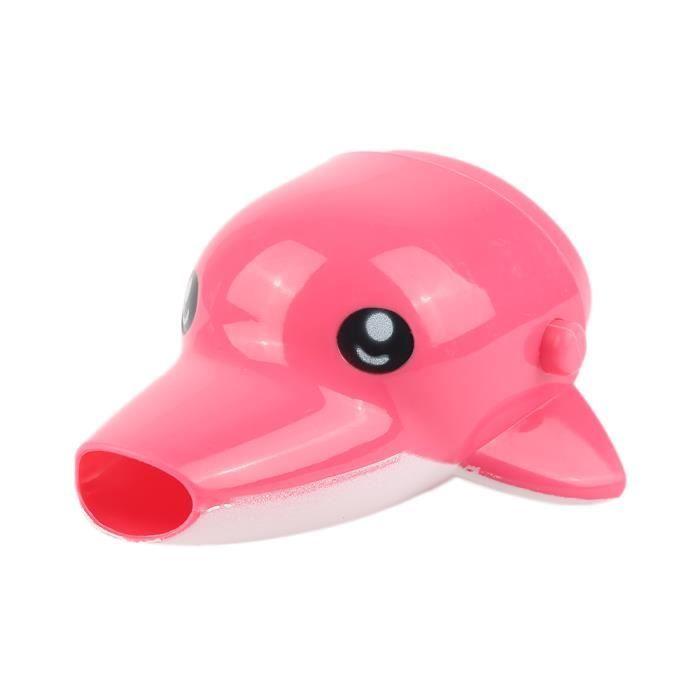 NOVA - Robinet Extendeur pour Salle de bains et Cuisine - Rose - Forme canard - Portable et facile à installer