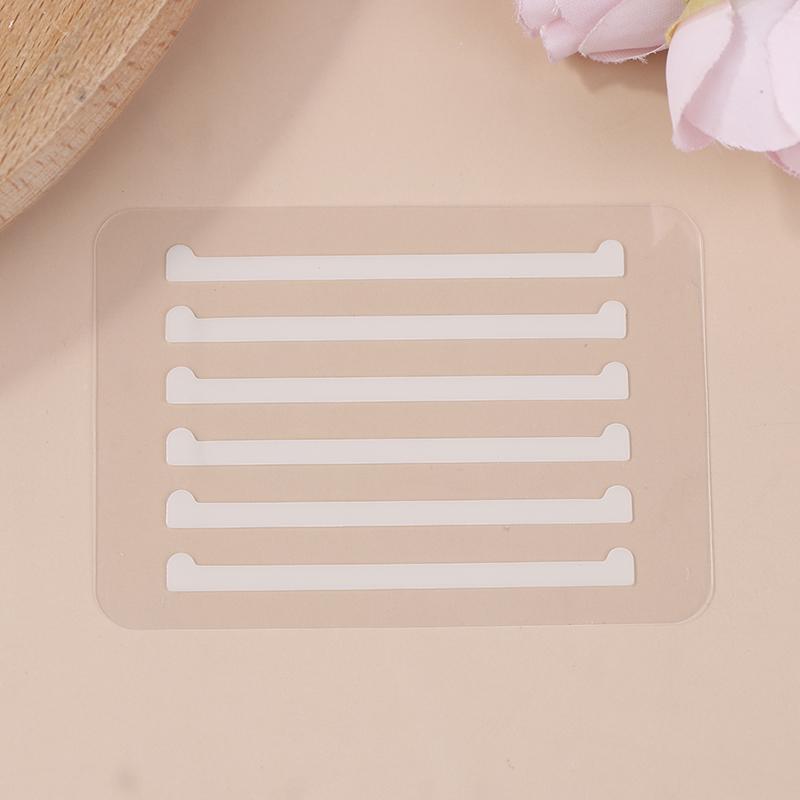 

3Pairs Soft Silicone Lash Lift Ribbon Tape Reusable Eyelash Perm Eyelash Curler Pads Eyelash Extension Supplies Makeup Tool