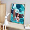 Disney Diamond Painting 5D DIY Moana 2 Fan Art Illustration Art Mosaic Embroidery Decoration Cross Stitch Gift
