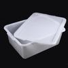Hongqisheng Rectangular Plastic Bus Tub with Lid