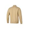 adidas Solid Color Logo Stand Collar Long Sleeve Khaki Jacket for Men