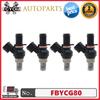 4pcs/lot Fuel Injectors FBYCG80 16600-AA270 for Subaru Impreza RX 2.0L EI 8008212 2007~2012 Forester 2008 2.0L H4 EJ20