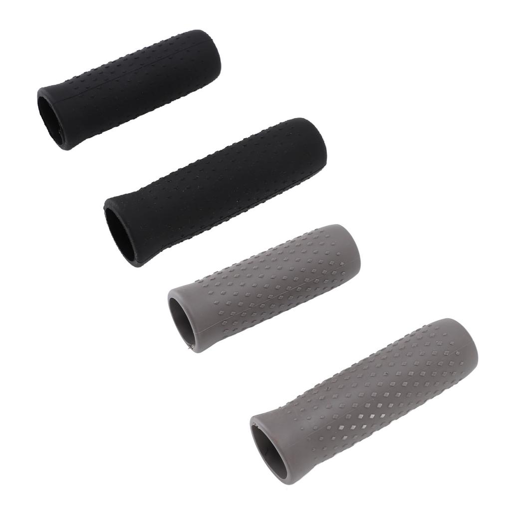 1 Pair Handlebar Grip Convex Particle Design Non Slip Comfortable Electric Scooter Handlebar Grip Re