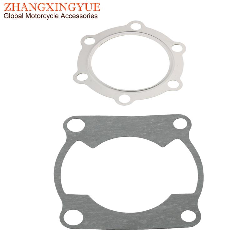 Motorcycle Cylinder Gasket Set Top End For Yamaha IT175 DT175 MX175 1W2-11181-00 3TN-11351-00 2-Stroke Engine