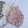 Flower Lace Baby Princess Hat Lace Princess Hat with Large Brim Cute Lace Baby Cap