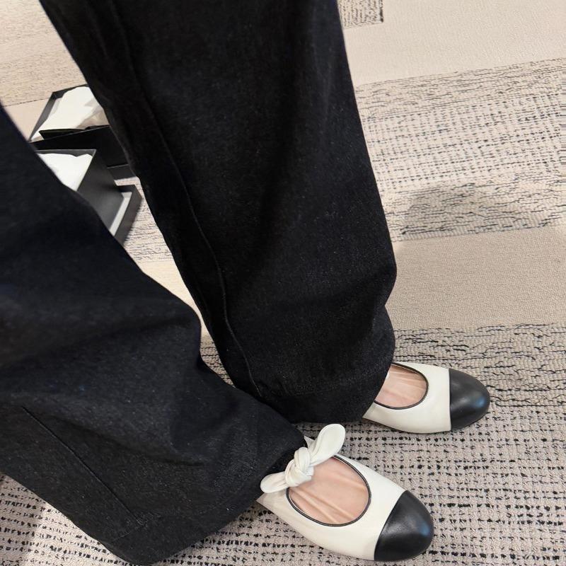 New Retro Shoes for Women Shallow and Flat Single Shoes