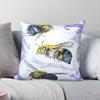 Australian Blue Banded Bees Square Pillowcase Polyester Linen Velvet Pattern Zip Decorative Throw Pillow Case Sofa Cushion Cover