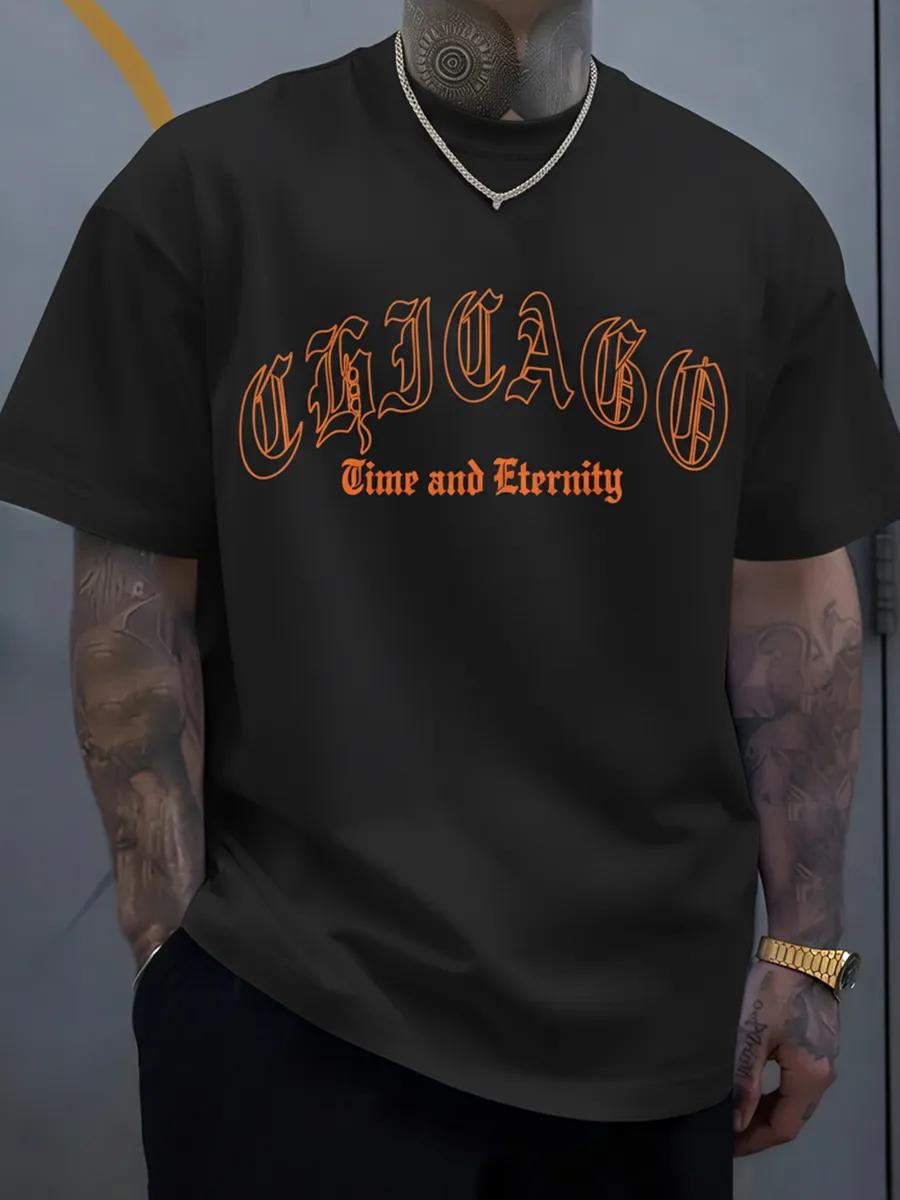 

T-shirt with Chicago print S