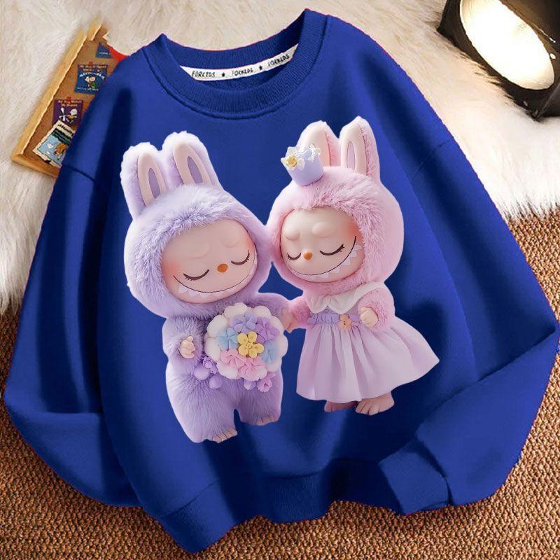 Children's Casual Hoodies, Fashionable Long-sleeved Loose Hoodies for Boys and Girls In Spring and Autumn