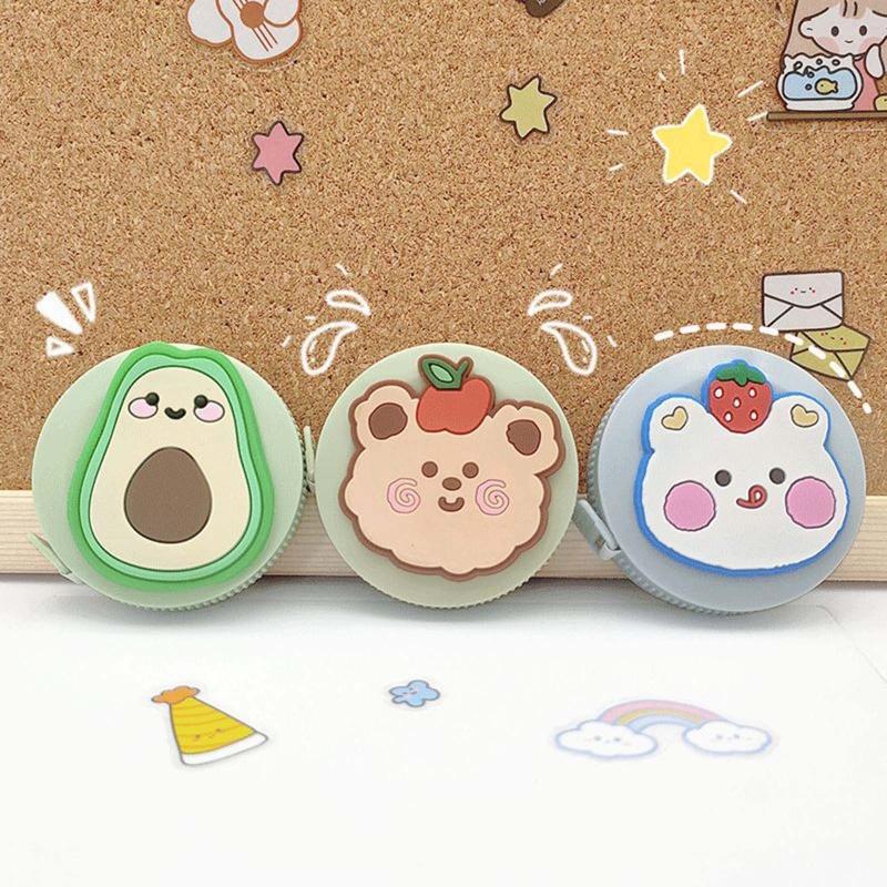 Soft Tape Measure Double Scale Body Tape Measuring Retractable for Tailor Sewing DIY Crafts Cloth Waist Body Measurement