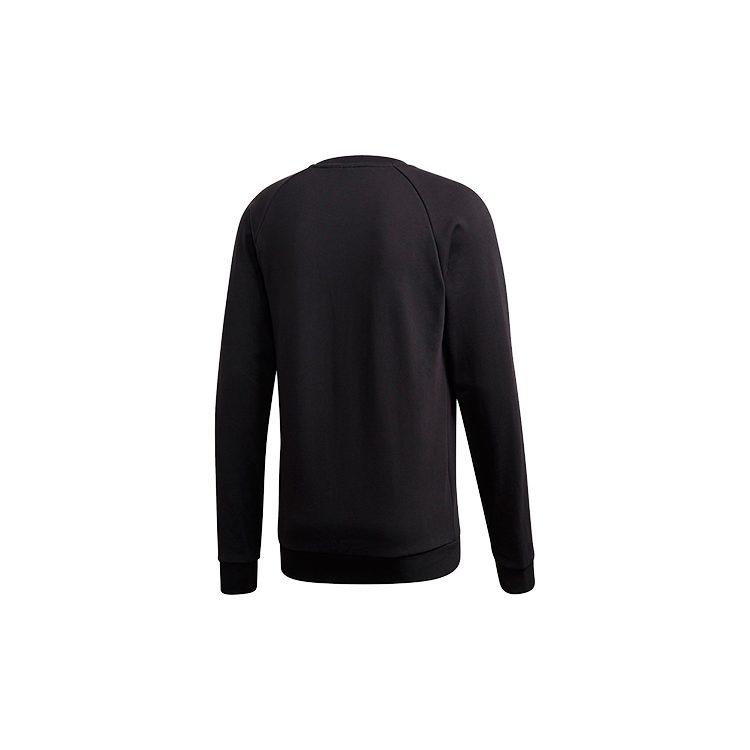 adidas Sweatshirts Men's Black Crew Neck Moderate Regular FU3661