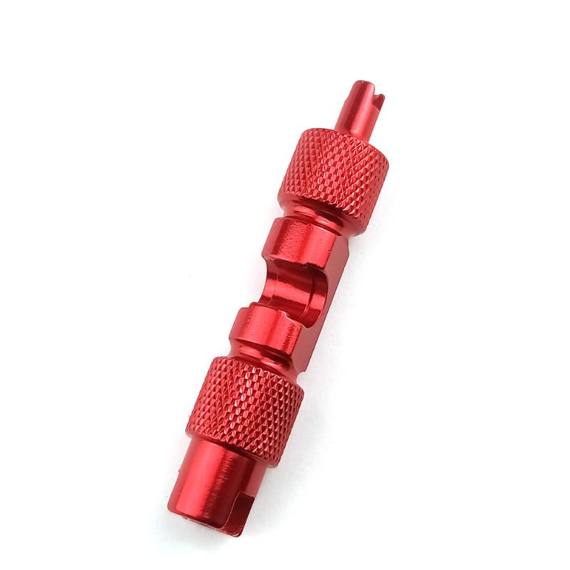 Portable 3-in-1 Bike Valve Core Remover 1Pcs Multifunctional Wrench Spanner Tool for Cross-country Cycling Trip Tire Repair