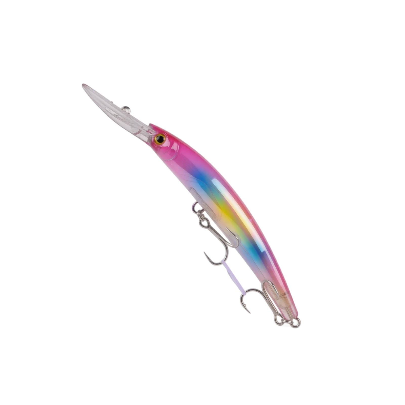 

Fishing Lure Minnow Hard Bait with Diving Lip and Internal Rattle Beads Equipped with Blood Groove Hooks for Freshwater and Saltwater Fishing one size